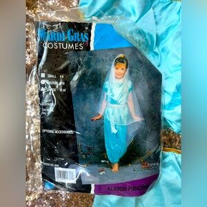 Aladdin Princess Kids Costume - Blue NWT